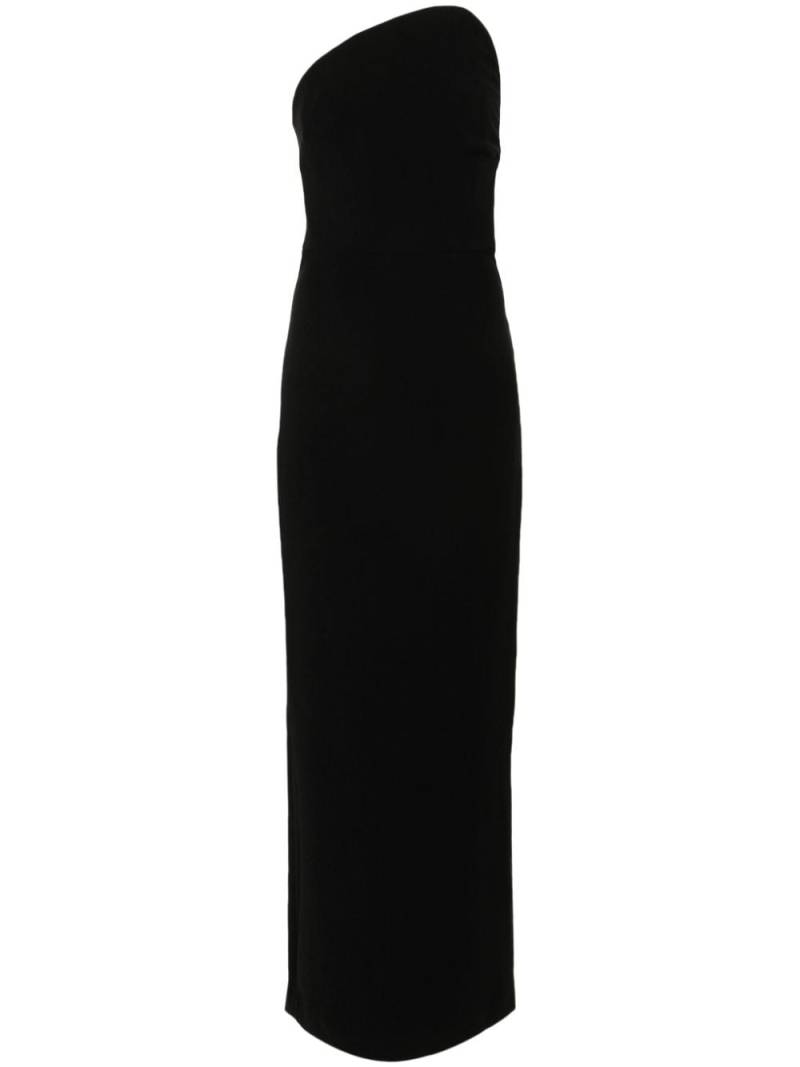 Solace London Eve strapless gown - Black von Solace London