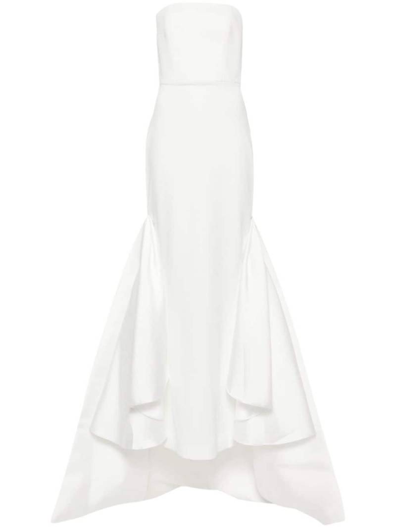 Solace London Jodi crepe maxi dress - White von Solace London