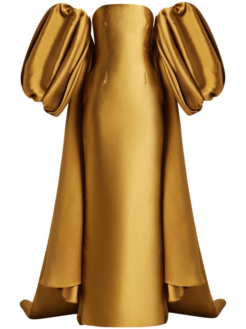 Solace London Lea maxi dress - Gold von Solace London