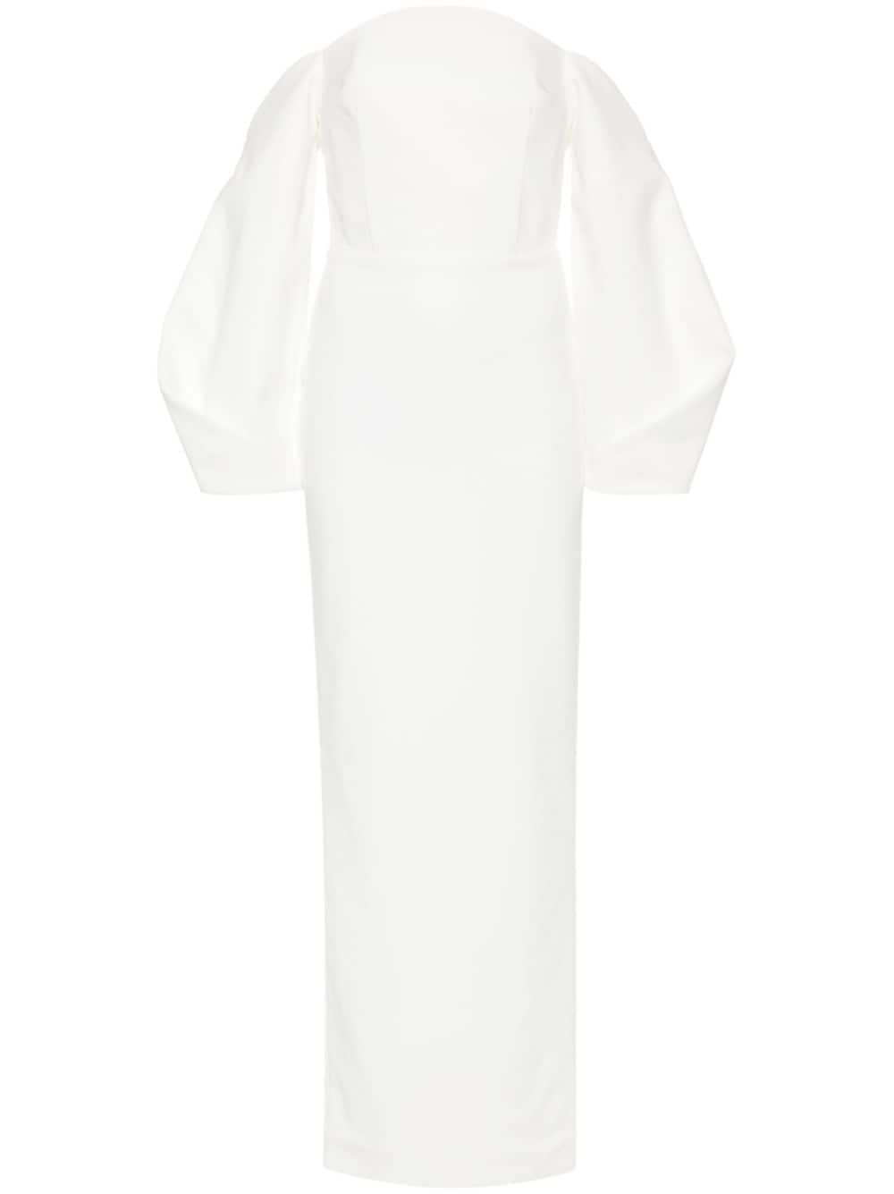 Solace London Lotta maxi dress - White von Solace London