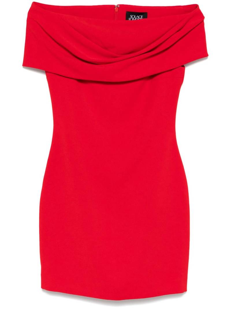 Solace London Neve mini dress - Red von Solace London