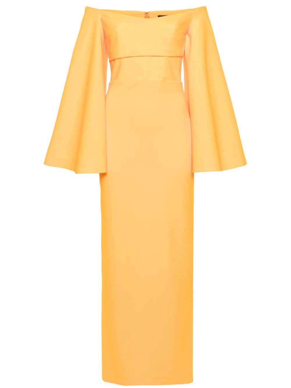 Solace London The Eliana maxi dress - Orange von Solace London