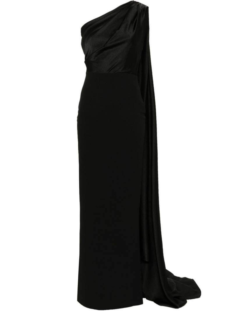 Solace London Yeva gown - Black von Solace London