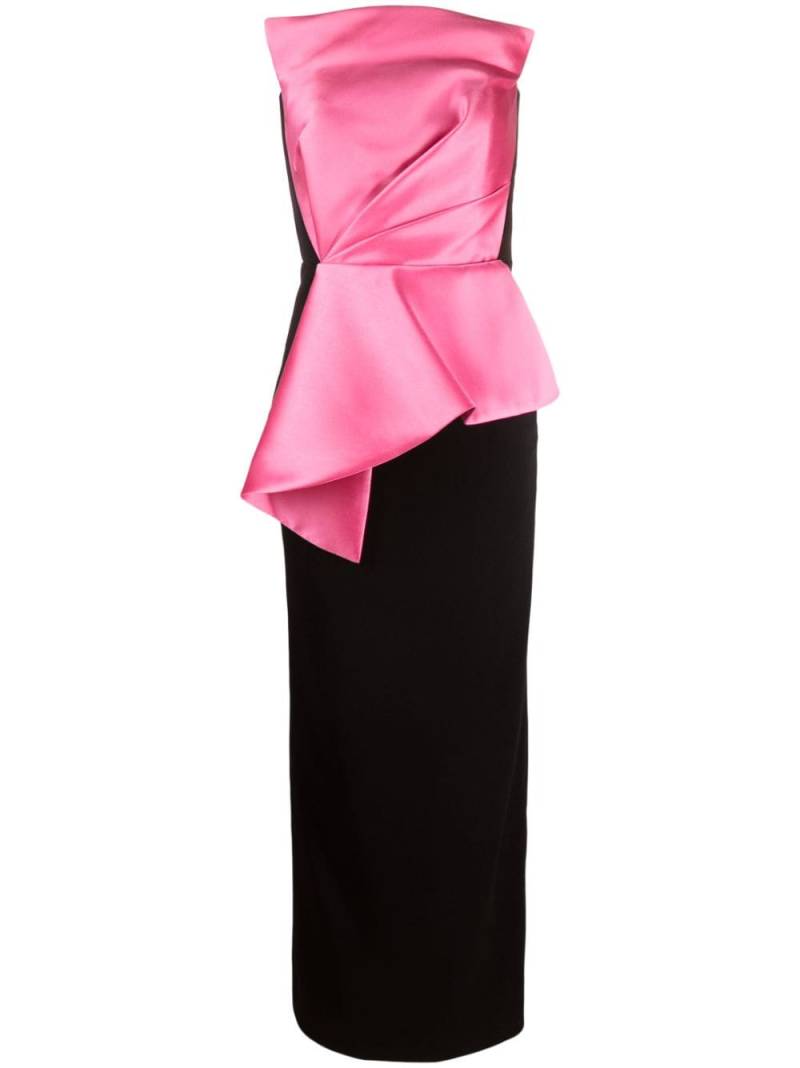 Solace London Zuri panelled maxi dress - Pink von Solace London