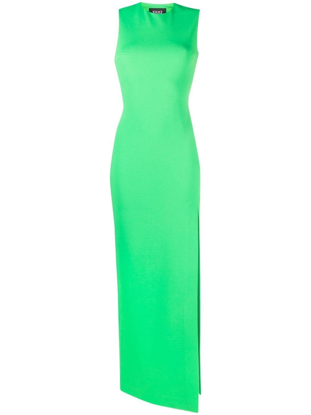 Solace London cut-out maxi dress - Green von Solace London