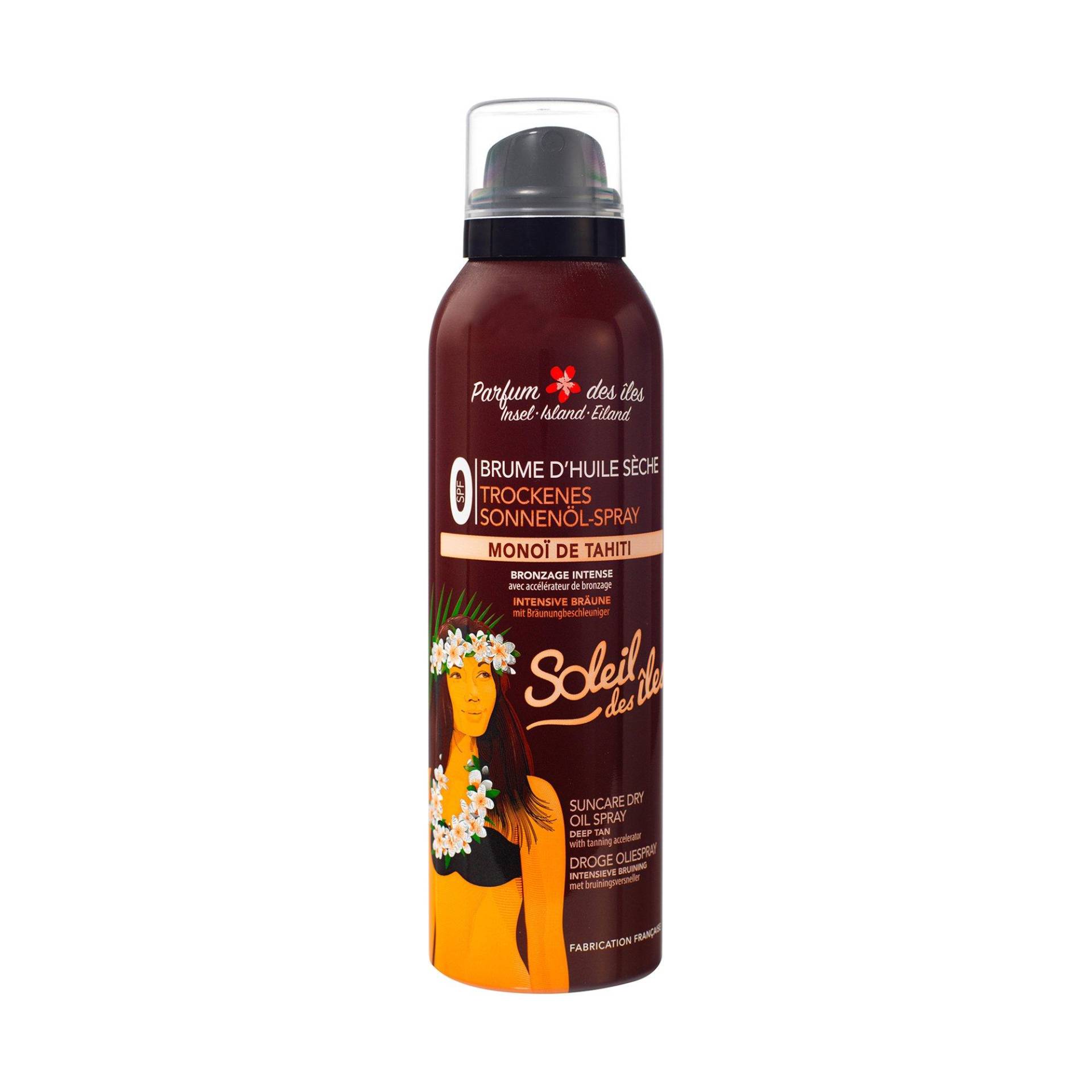 Bräunungs-trockenöl Zerstäuber Lsf 0 Damen  200ml von Soleil des iles