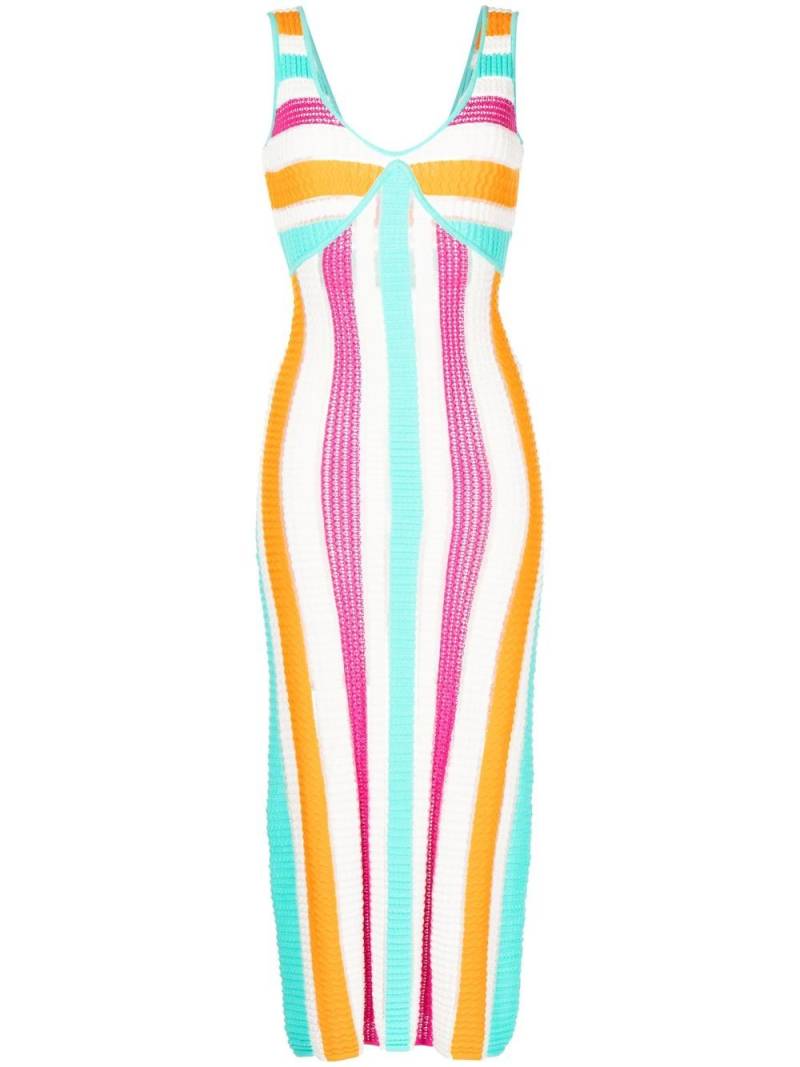 Solid & Striped The Aubrey striped dress - Multicolour von Solid & Striped