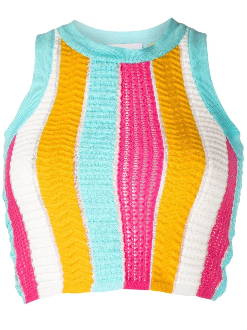 Solid & Striped The Carson multi-stripe top - Multicolour von Solid & Striped