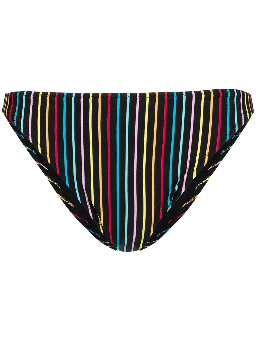 Solid & Striped The Elsa pinstripe bikini bottoms - Black von Solid & Striped