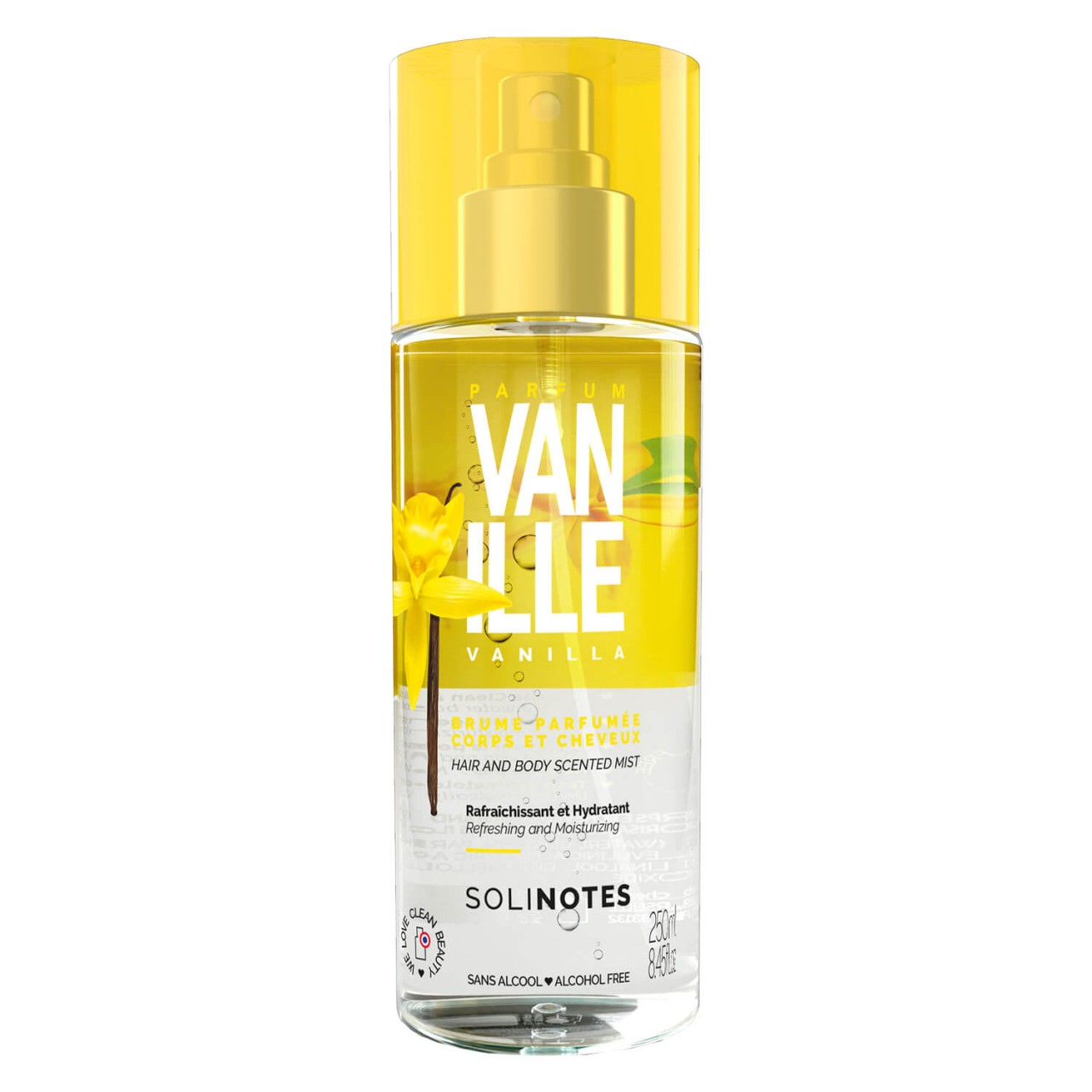 Solinotes - Hair & Body Mist Vanille von Solinotes