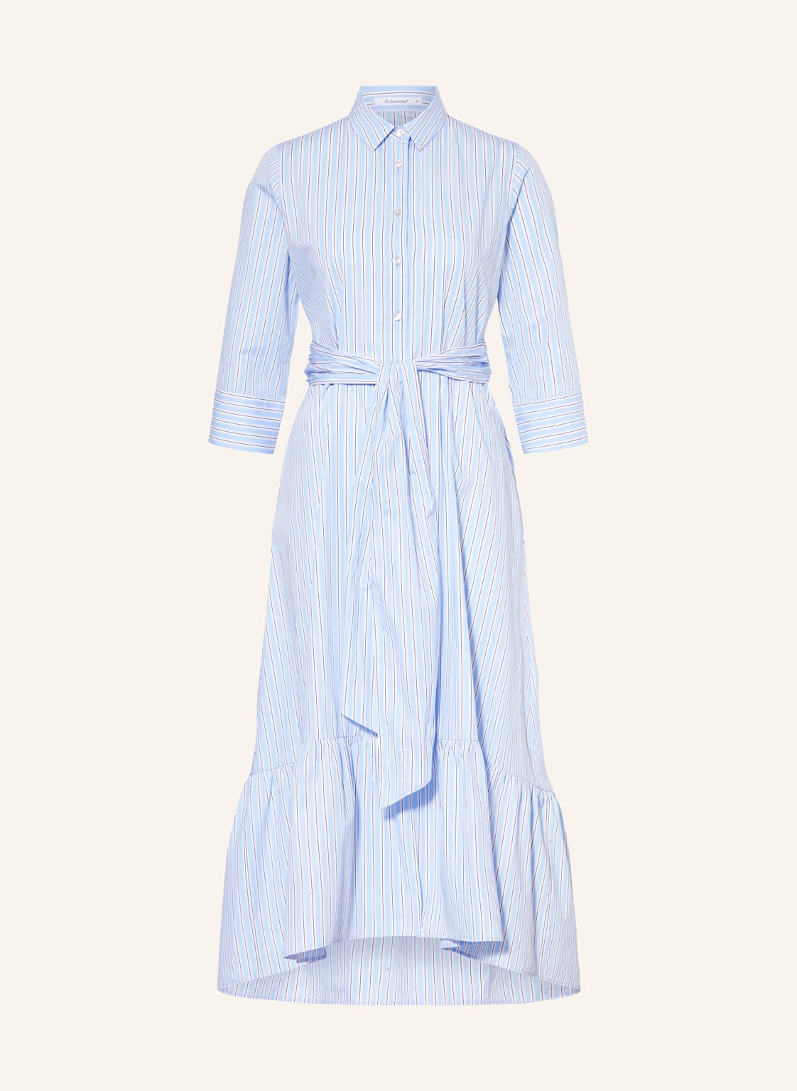 Soluzione Hemdblusenkleid blau Soluzione Hemdblusenkleid blau von Soluzione