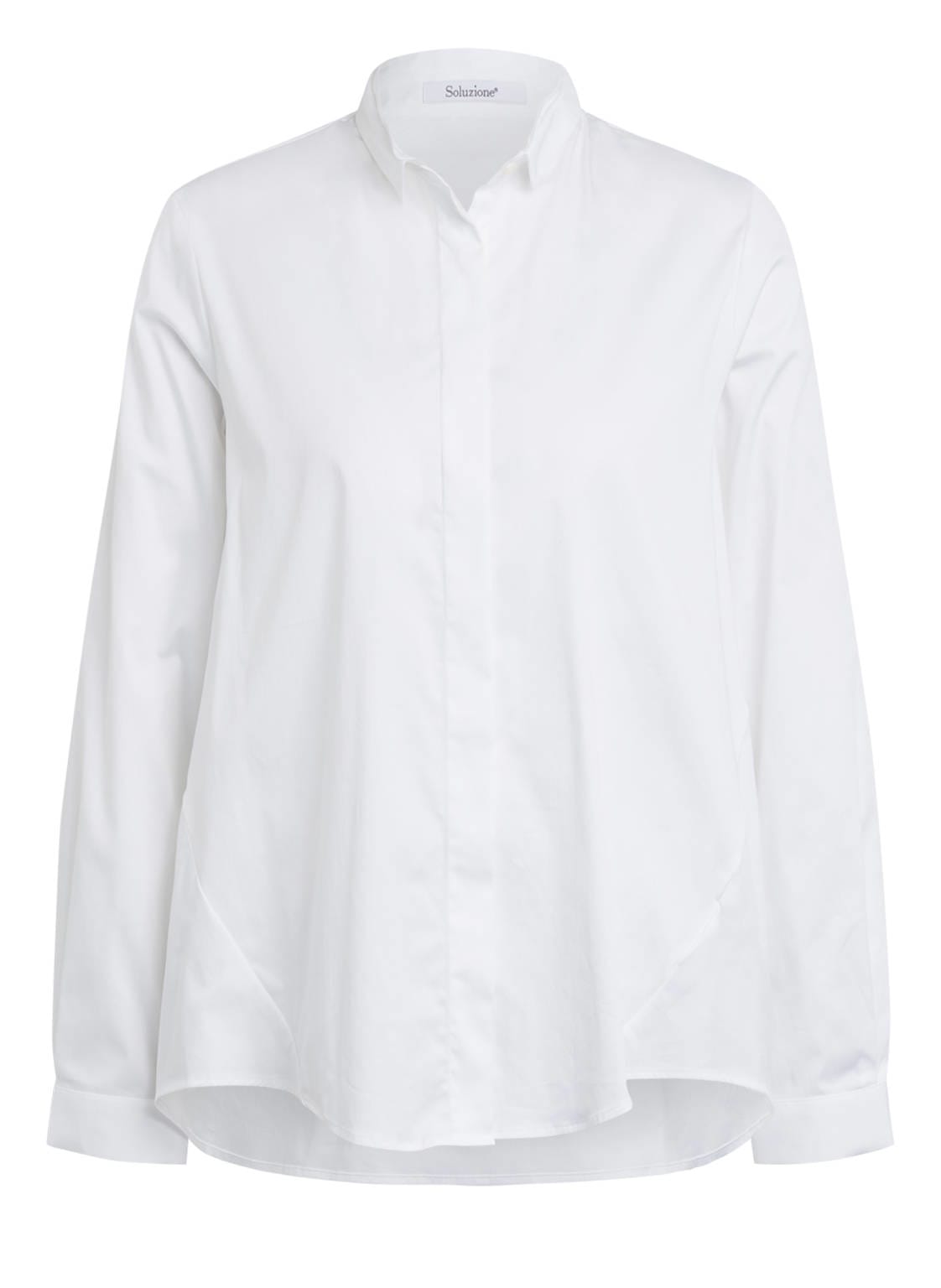 Soluzione Oversized-Hemdbluse weiss Soluzione Oversized-Hemdbluse weiss von Soluzione