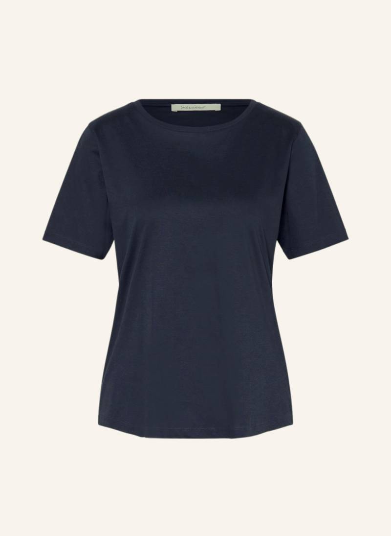 Soluzione T-Shirt blau von Soluzione