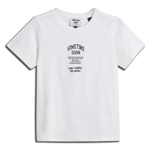 Sometime Stmdimas T-Shirt S/S - bright white (Grösse: 128) von Sometime