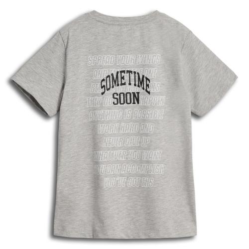 Sometime Stmempower T-Shirt S/S - grey melange (Grösse: 140) von Sometime