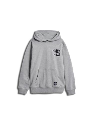 Sometime Stshorizon Hoodie - grey melange (Grösse: 110) von Sometime