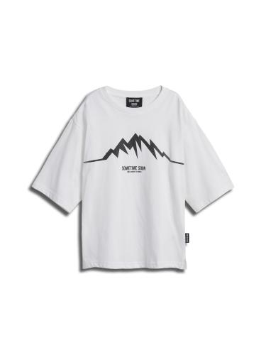 Sometime Stssummit T-Shirt S/S - bright white (Grösse: 116) von Sometime