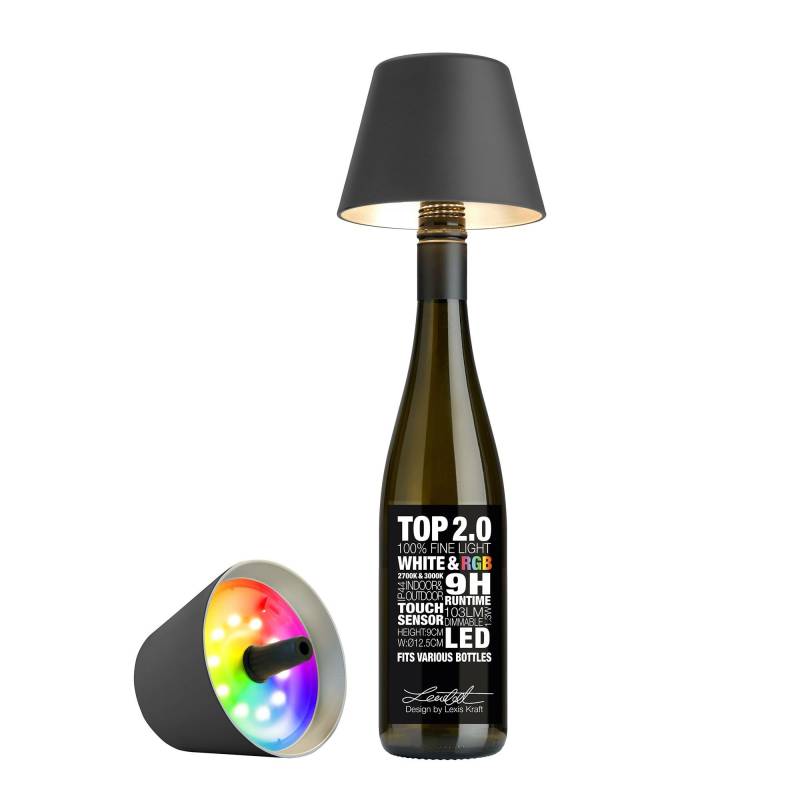 Top Lampe 2.0 Anthrazit Unisex von Sompex