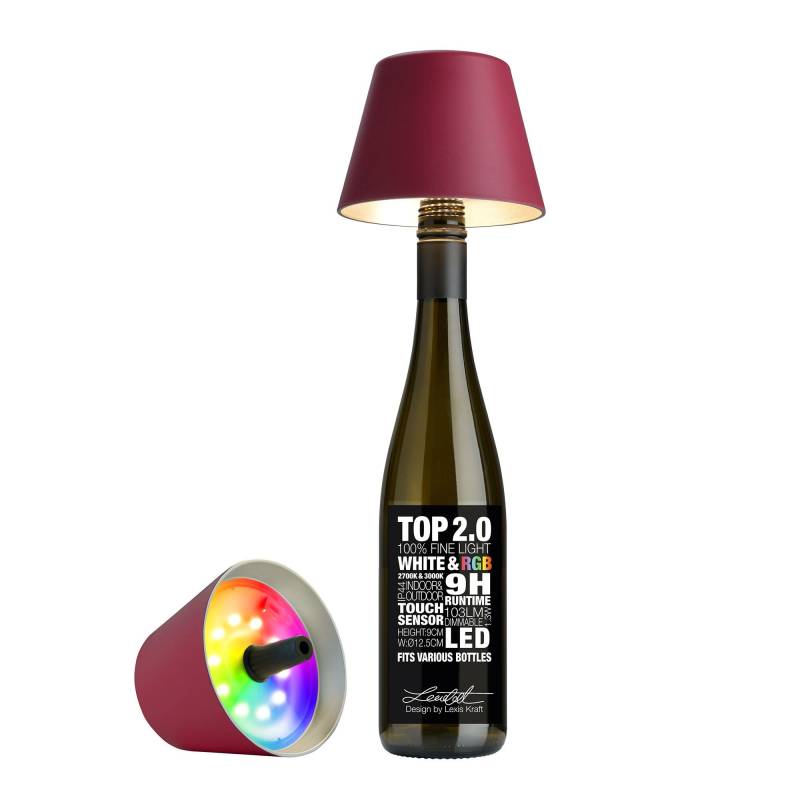 Top Lampe 2.0 Weinrot Unisex von Sompex