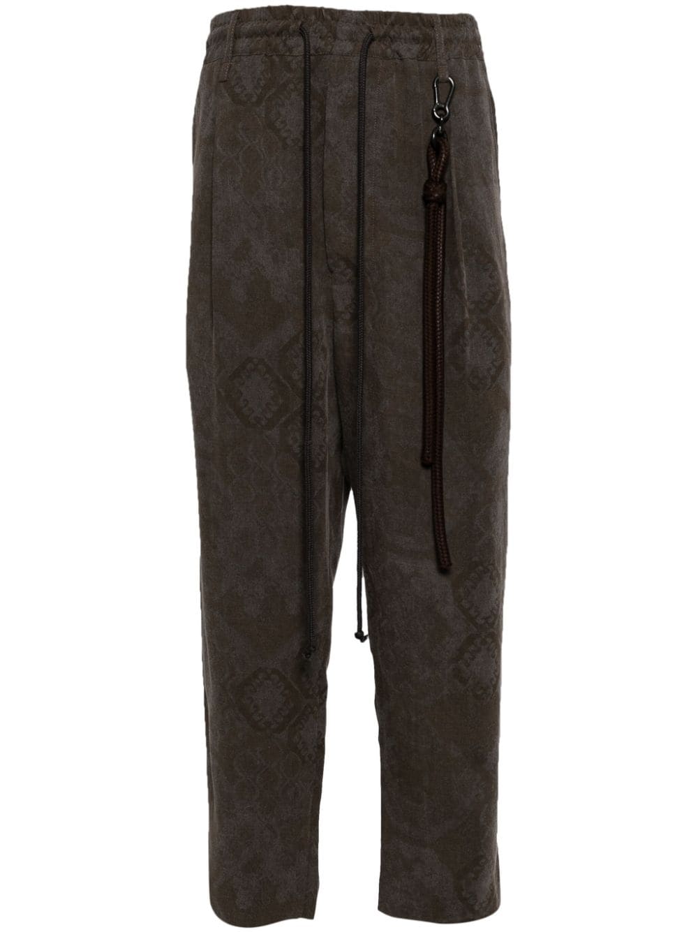 Song For The Mute Lounge trousers - Brown