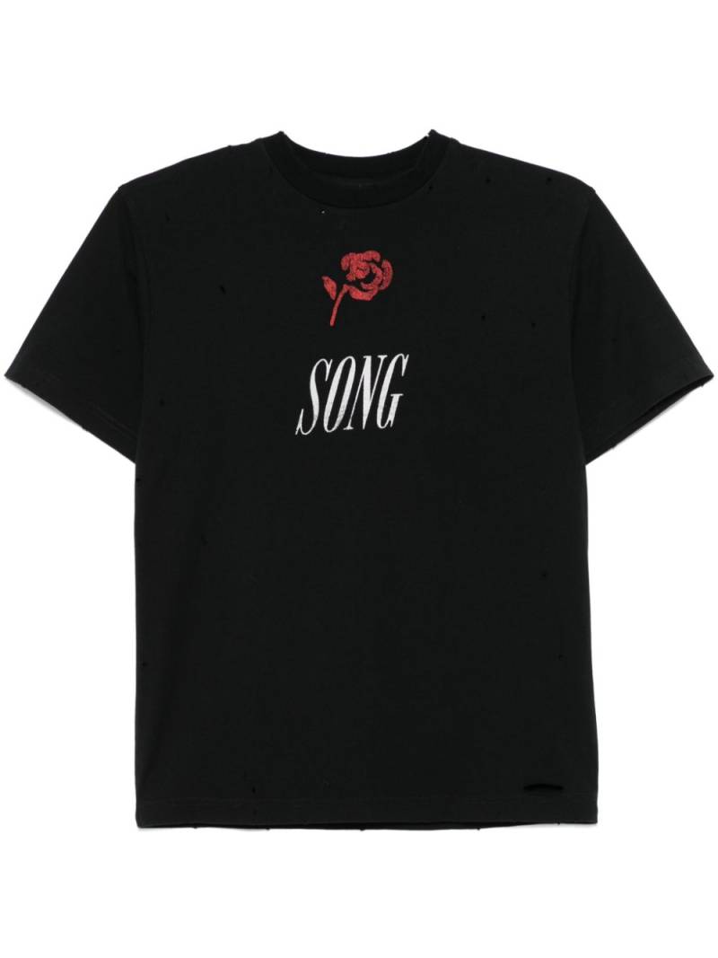 Song For The Mute Song T-shirt - Black von Song For The Mute