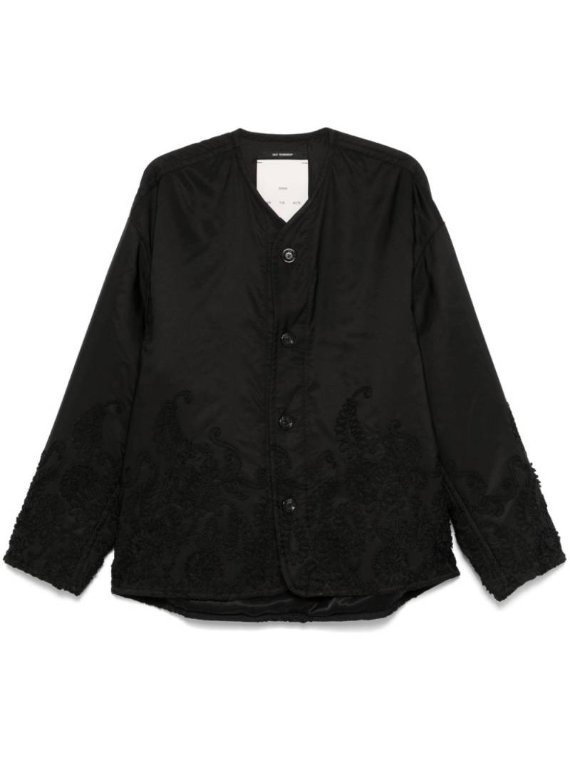 Song For The Mute embroidered jacket - Black von Song For The Mute