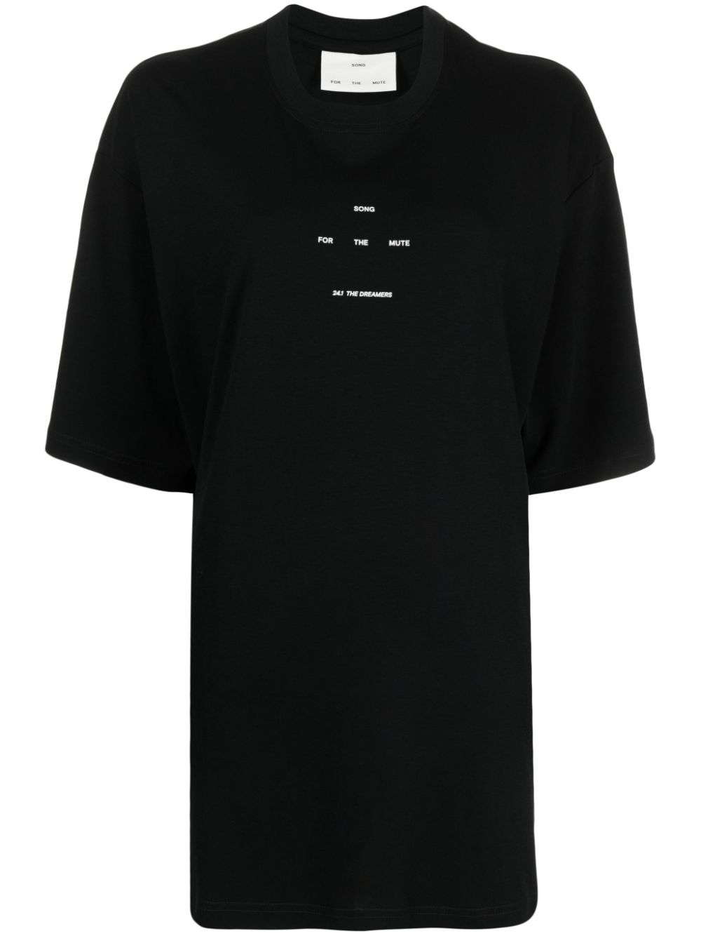 Song For The Mute graphic-print cotton T-shirt - Black von Song For The Mute