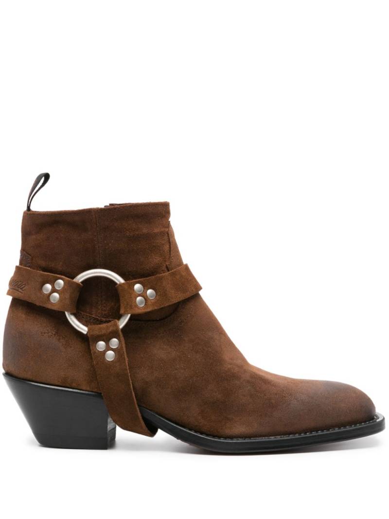 Sonora 35mm suede ankle boots - Brown von Sonora