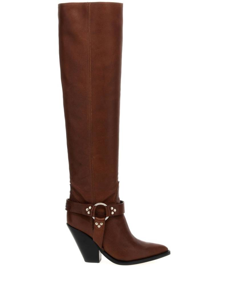 Sonora 90mm Acapulco Belt boots - Brown von Sonora