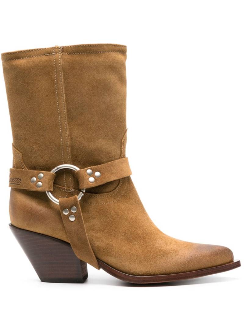 Sonora Atoka Belt suede boots - Brown von Sonora