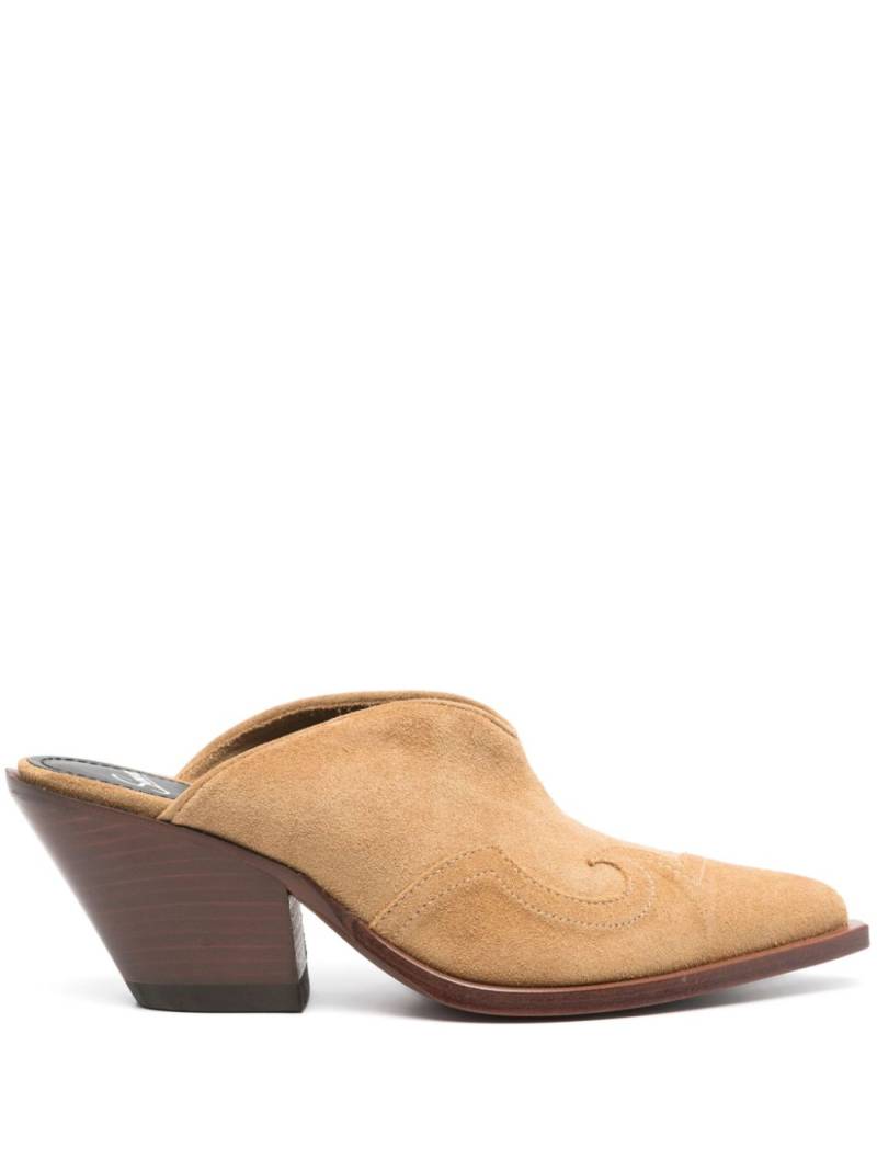 Sonora Maya 60mm mules - Neutrals von Sonora