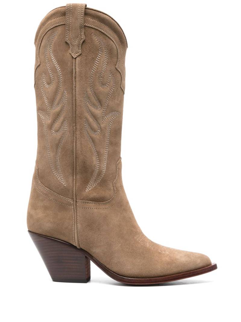 Sonora Santa Fe 75mm suede boots - Neutrals von Sonora