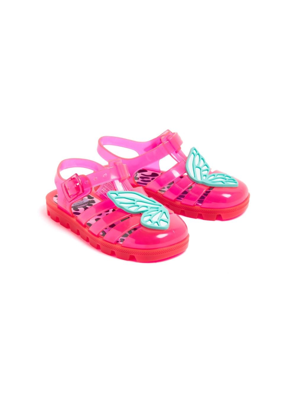 Sophia Webster Mini Diva Butterfly jelly sandals - Pink von Sophia Webster Mini