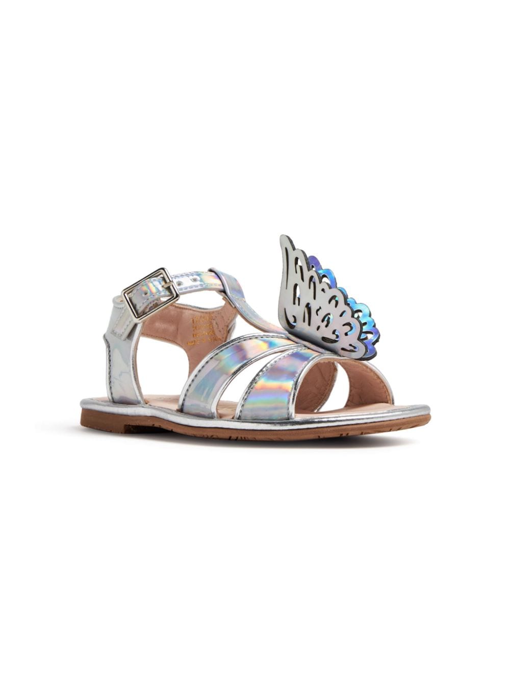 Sophia Webster Mini butterfly-detail flat sandals - Silver von Sophia Webster Mini