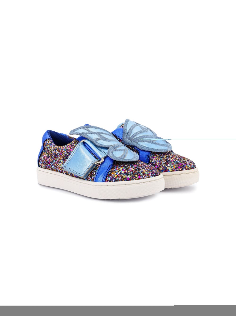 Sophia Webster Mini butterfly-motif sneakers - Blue von Sophia Webster Mini