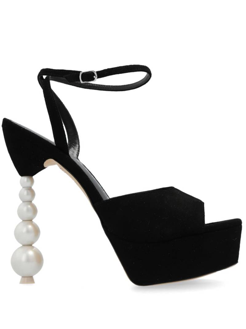 Sophia Webster 150mm Natalia sandals - Black von Sophia Webster