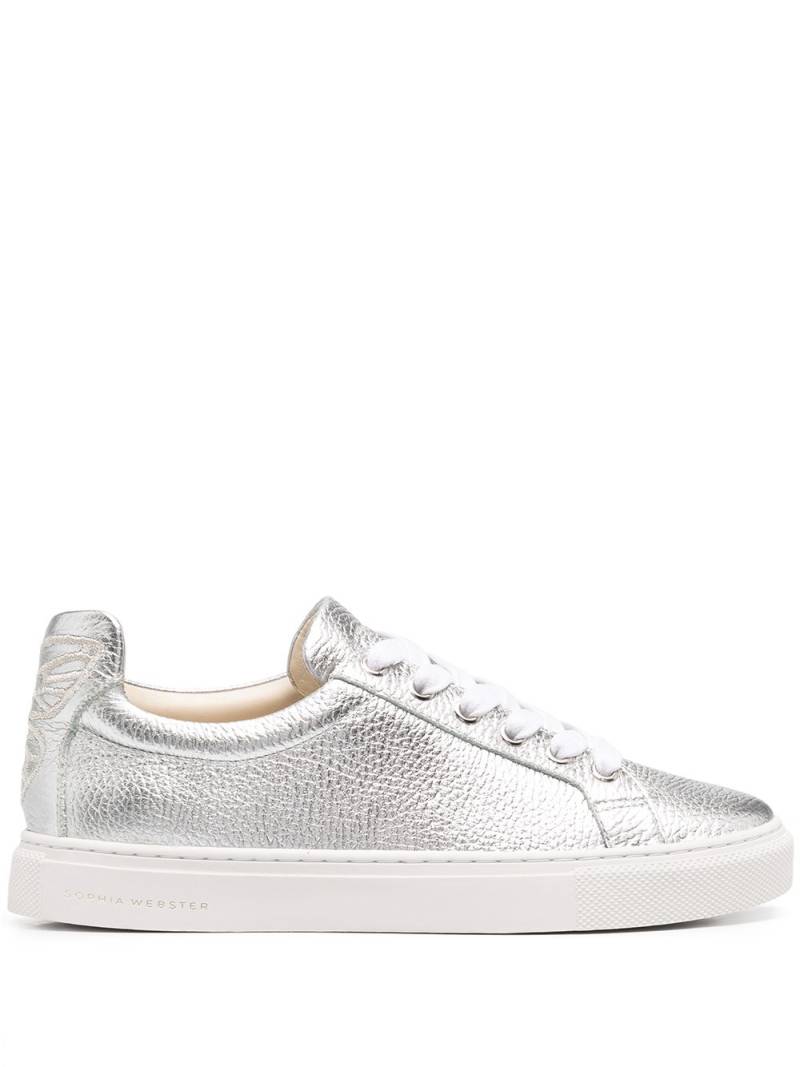 Sophia Webster Butterfly low-top sneakers - Silver von Sophia Webster