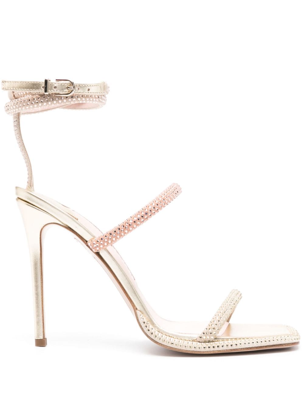 Sophia Webster Callista 110mm leather sandals - Gold von Sophia Webster