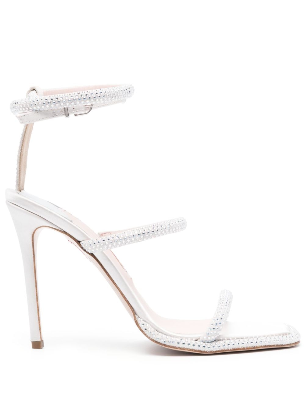 Sophia Webster Callista 110mm rhinestone-embellished sandals - White von Sophia Webster