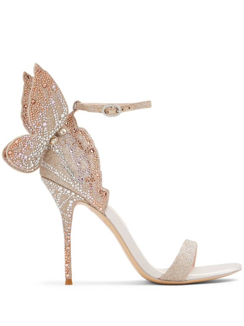 Sophia Webster Chiara crystal-embellished sandals - Gold von Sophia Webster