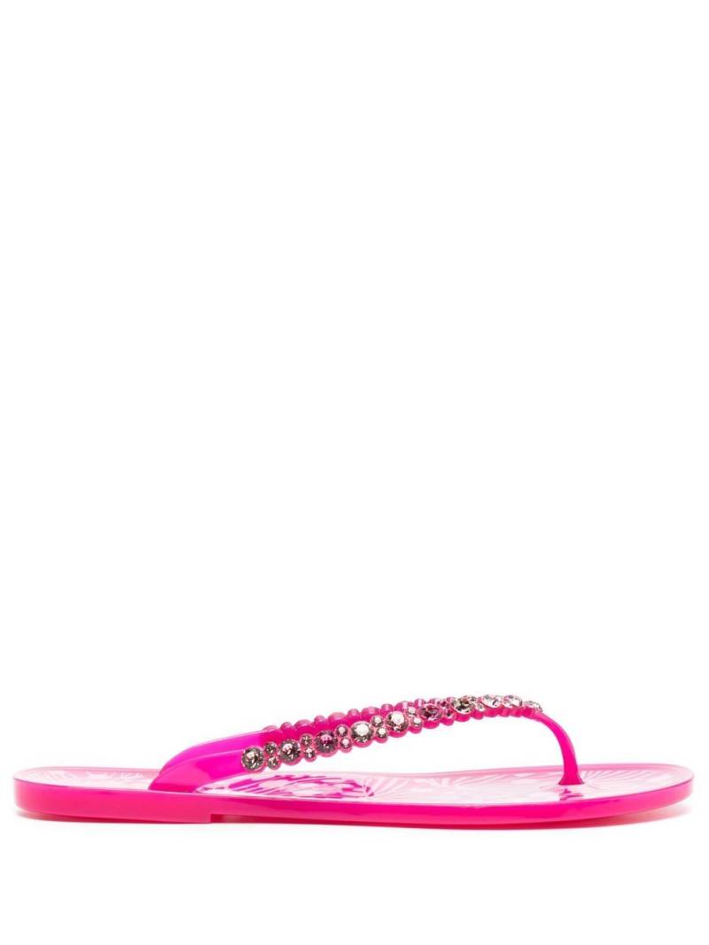 Sophia Webster Esme crystal-embellished flip flops - Pink von Sophia Webster