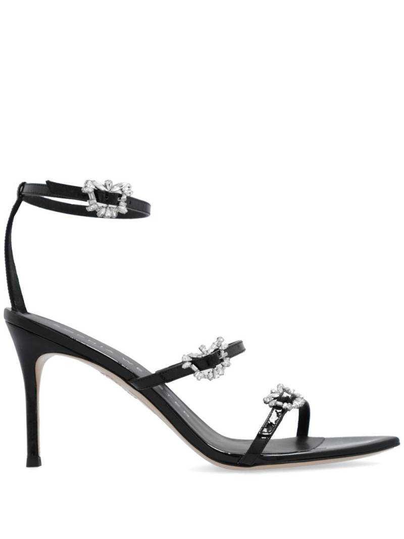 Sophia Webster Grace crystal-embellished sandals - Black von Sophia Webster