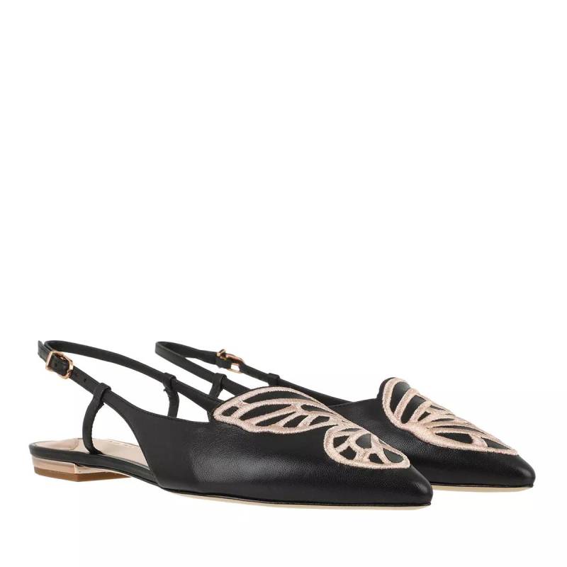 Sophia Webster Loafer - Butterfly Embroidery Slingback - Gr. 39 (EU) - in Schwarz - für Damen von Sophia Webster