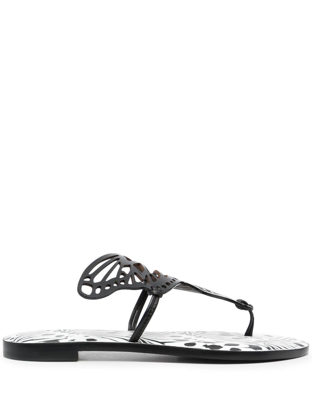 Sophia Webster Talulah butterfly sandals - Black von Sophia Webster