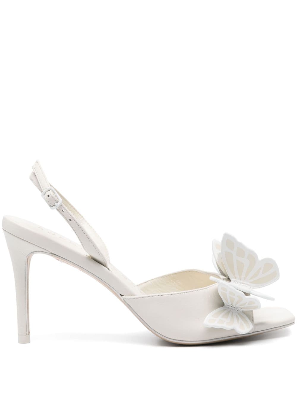 Sophia Webster Vanessa 85mm sandals - White von Sophia Webster