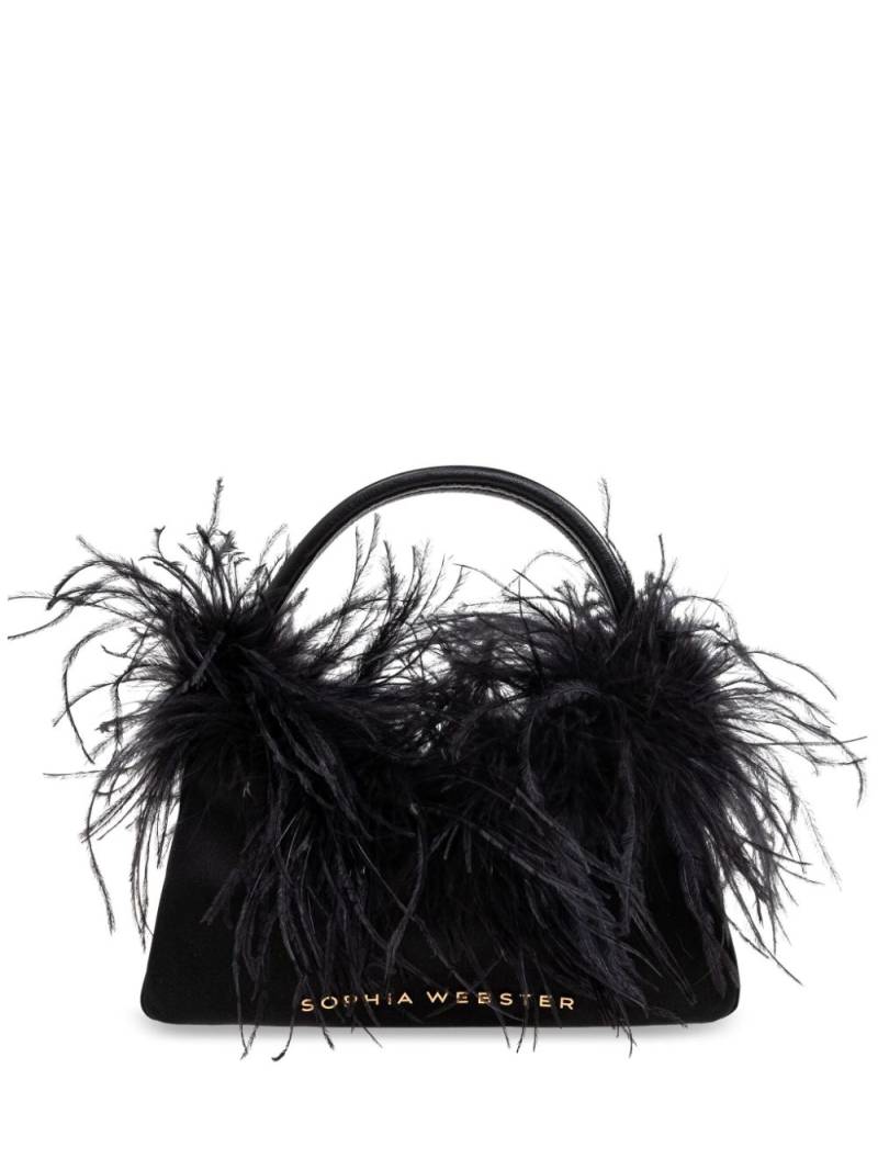 Sophia Webster mini Dusty hobo bag - Black von Sophia Webster