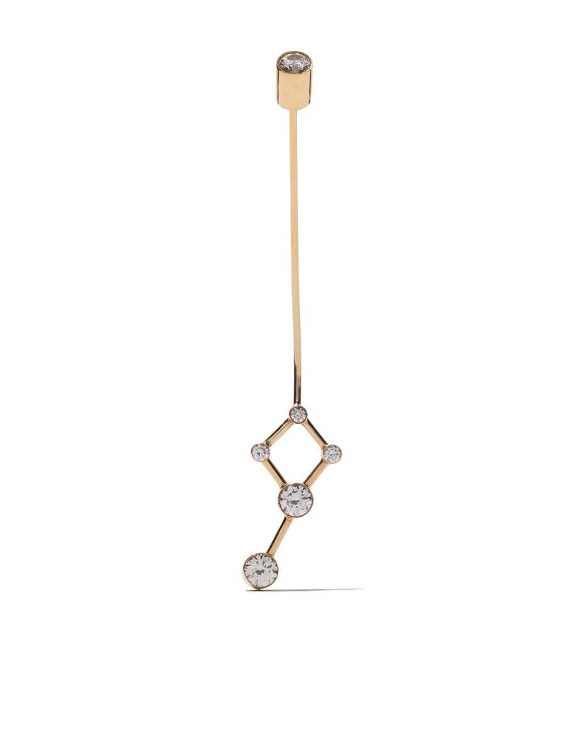 Sophie Bille Brahe 14kt yellow gold Dauphin Etoile diamond earring von Sophie Bille Brahe