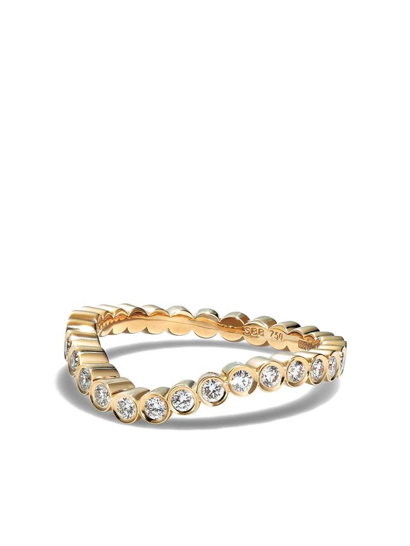 Sophie Bille Brahe 18K yellow gold Grace diamond ring von Sophie Bille Brahe