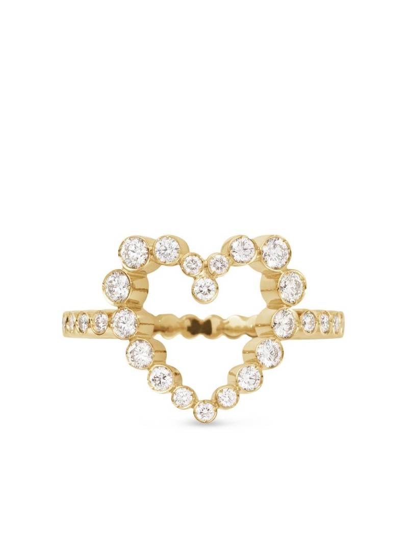 Sophie Bille Brahe 18kt yellow gold Ensemble Coeur Heart ring von Sophie Bille Brahe