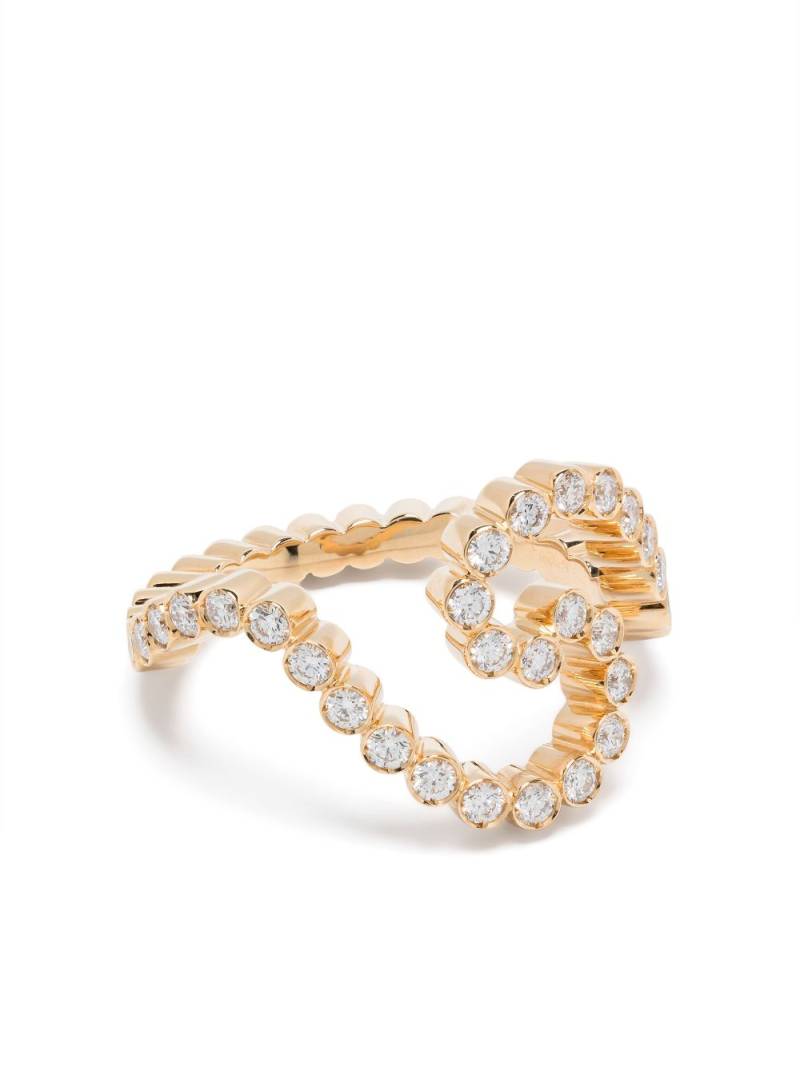 Sophie Bille Brahe 18kt yellow gold Gaia Ensemble diamond ring von Sophie Bille Brahe